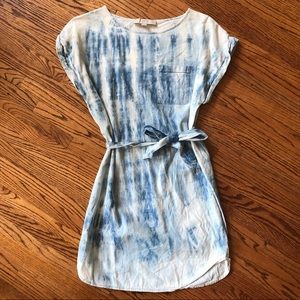 LOFT Tie-dye Shift Dress